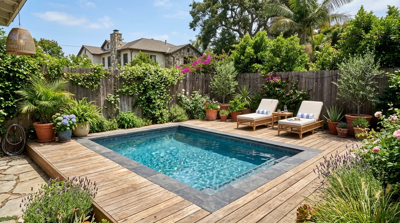 9 Small Pool Deck Ideas for Limited Spaces
